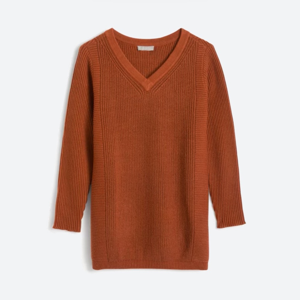 Burnt Orange Sweater Stitch Fix Size S